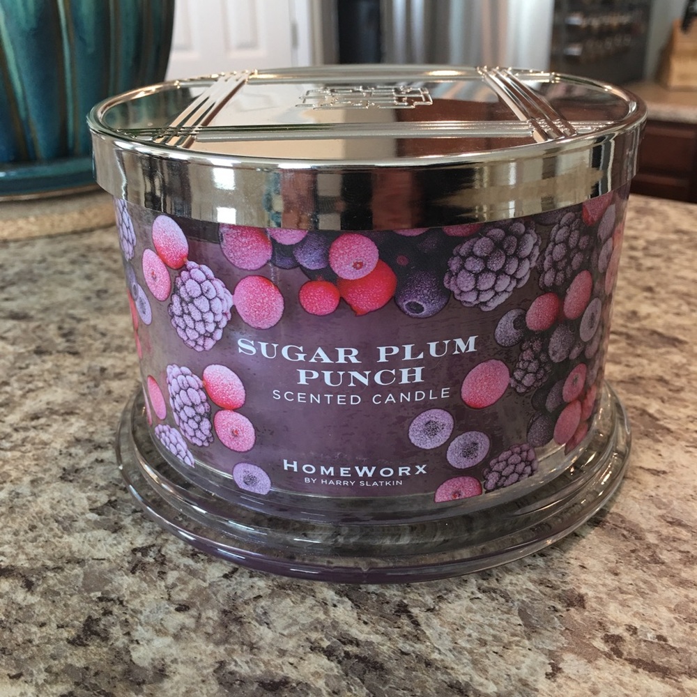 Homeworx by Harry Slatkin Sugar Plum Punch candle
